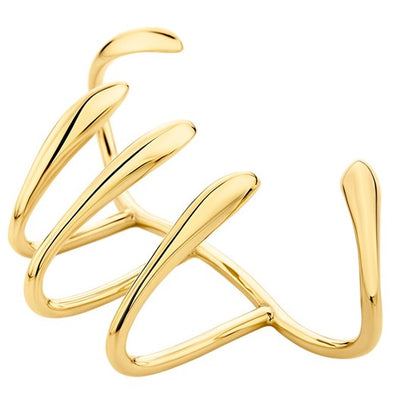 Tiger Claws Palm Jewel in Brass plated in 18K Gold