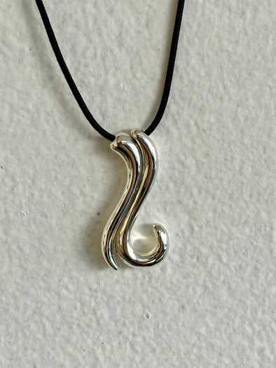 26 Lucky Charm in Brass plated in Silver