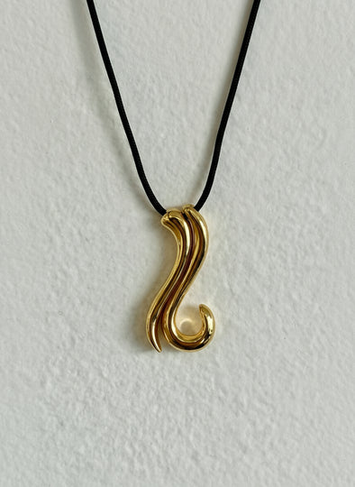 26 Lucky Charm in Brass plated in Gold