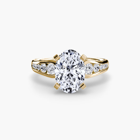 Solitaire with Pavé 2