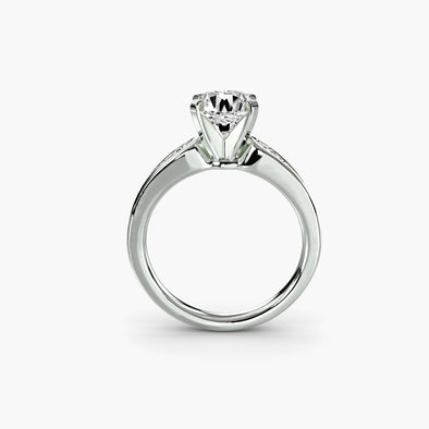Solitaire with Pavé 2