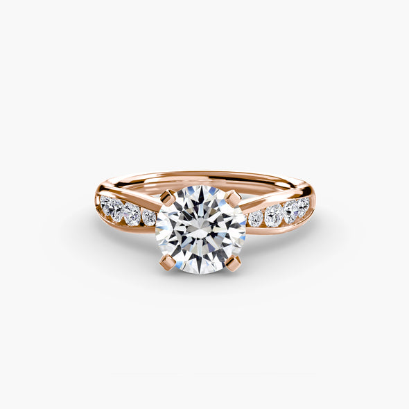 Solitaire with Pavé 3