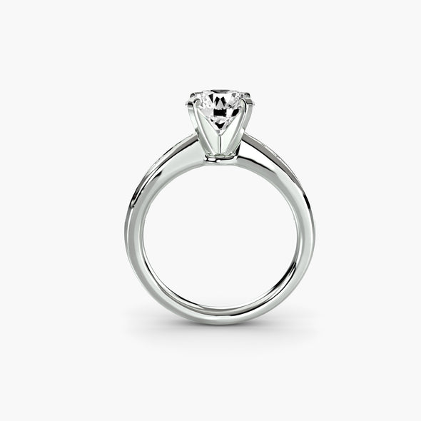 Solitaire with Pavé 3