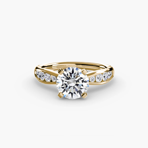 Solitaire with Pavé 3