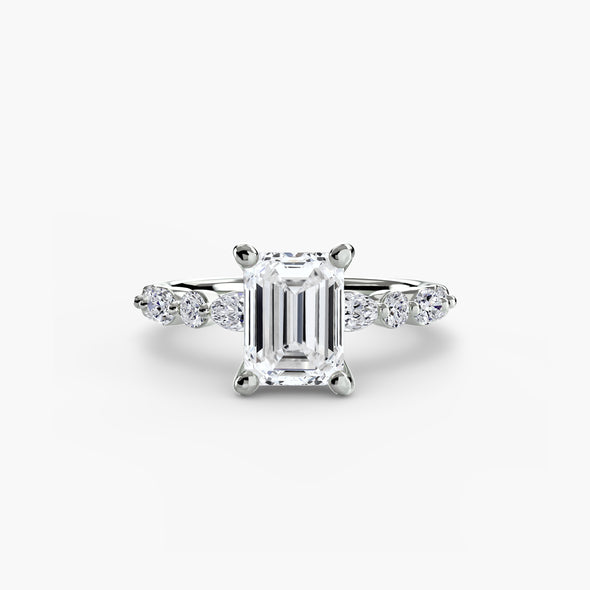 Solitaire with Eternity Pavé 2