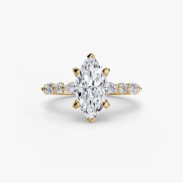Solitaire with Eternity Pavé 2