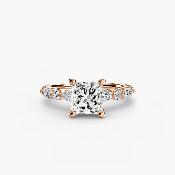 Solitaire with Eternity Pavé 2