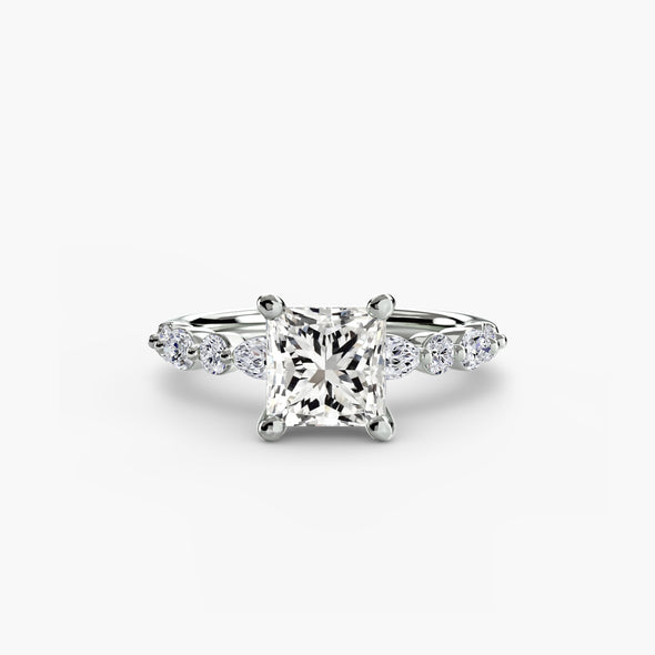 Solitaire with Eternity Pavé 2