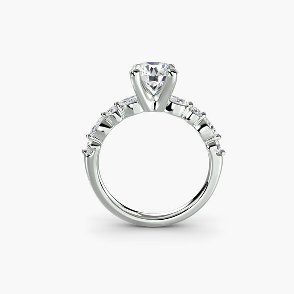 Solitaire with Eternity Pavé 2