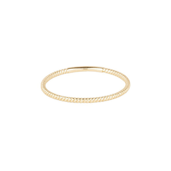 Everyday Sterling Silver Ring plated in 18K Gold