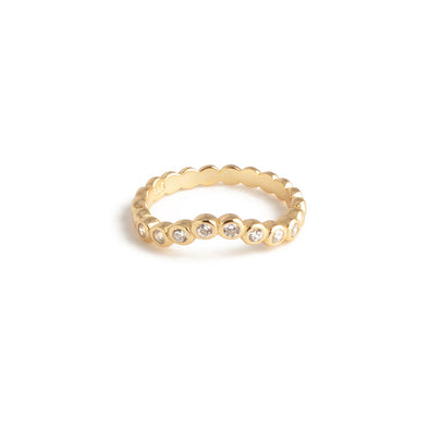 Δαχτυλίδι Aimee σε Ασήμι 925 με επιμετάλλωση σε Χρυσό 18Κ