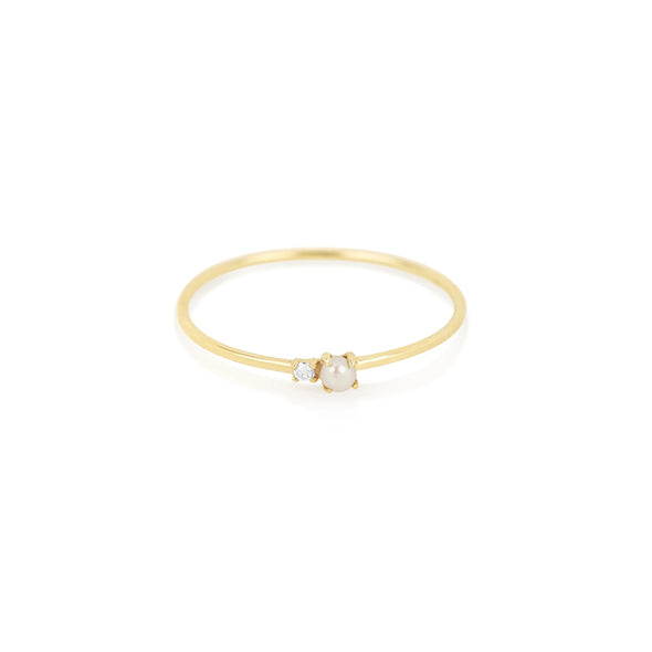 Hope Sterling Silver Ring plated in 18K Gold