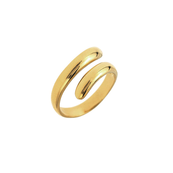 Δαχτυλίδι Julien σε Ασήμι 925 με επιμετάλλωση σε Χρυσό 18Κ