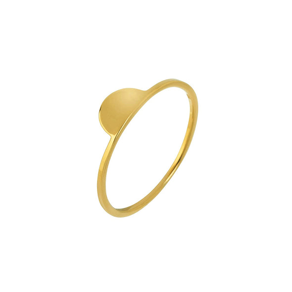 Thais Sterling Silver Ring plated in 18K Gold