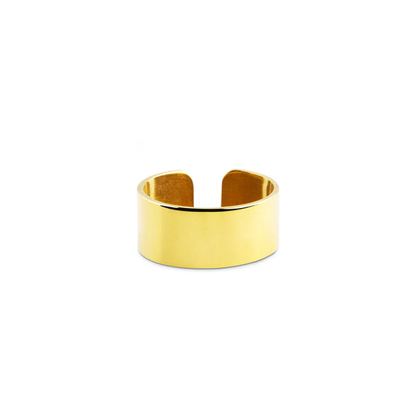 Celine Sterling Silver Ring plated in 18K Gold