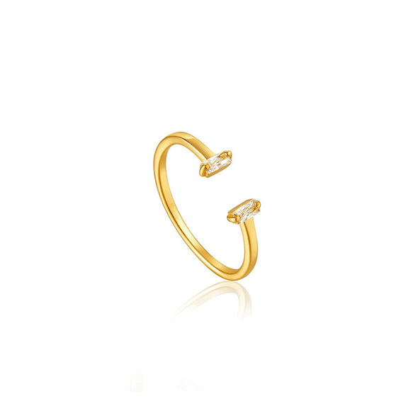 Δαχτυλίδι Arielle σε Ασήμι 925 με επιμετάλλωση σε Χρυσό 18Κ