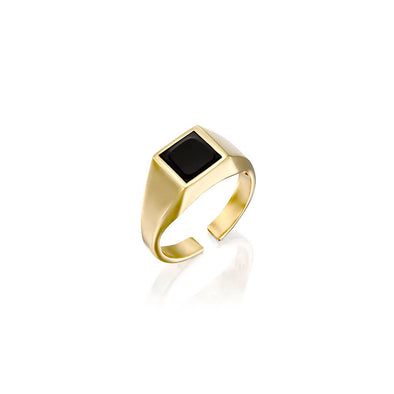 Remy Sterling Silver Ring plated in 18K Gold