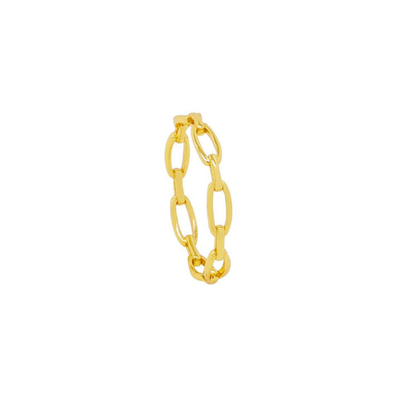 Lauren Sterling Silver Ring plated in 18K Gold
