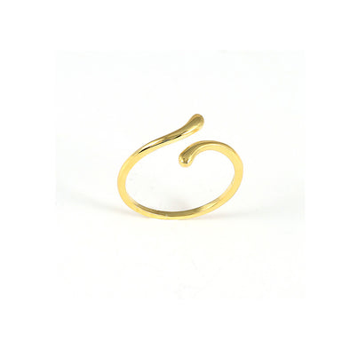 Δαχτυλίδι Carole  σε Ασήμι 925 με επιμετάλλωση σε χρυσό 18Κ