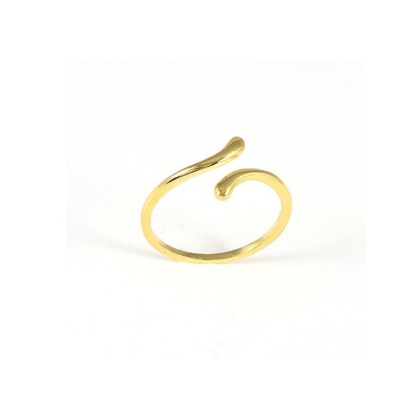 Carole Sterling Silver Ring plated in 18K Gold