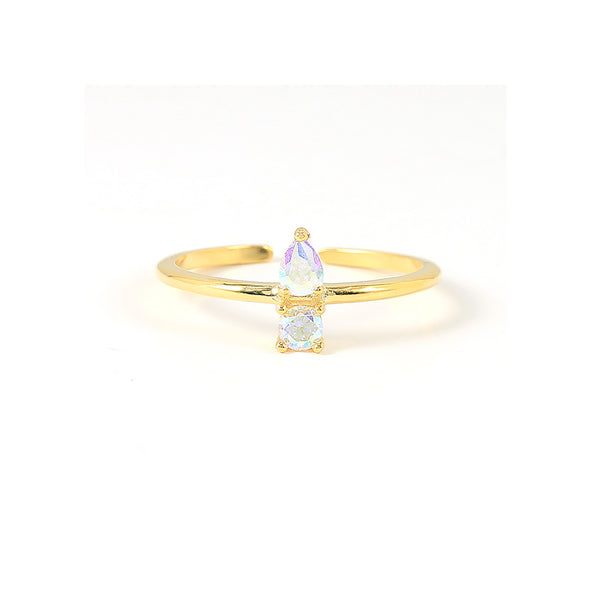 Palais Royal Sterling Silver Ring plated in 18K Gold