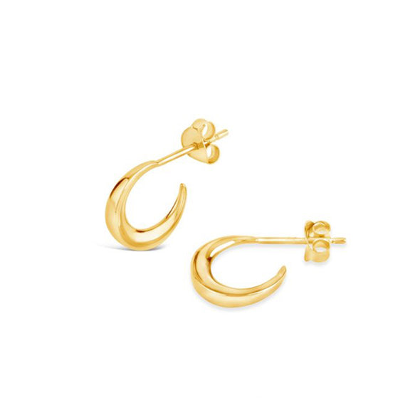 Larvotto Sterling Silver Earrings plated in 18K Gold