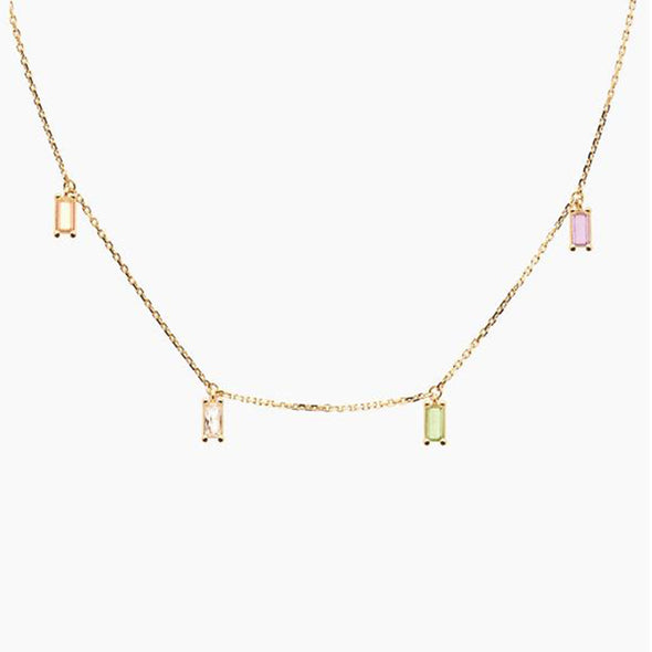Carmen Sterling Silver Necklace plated in 18K Gold