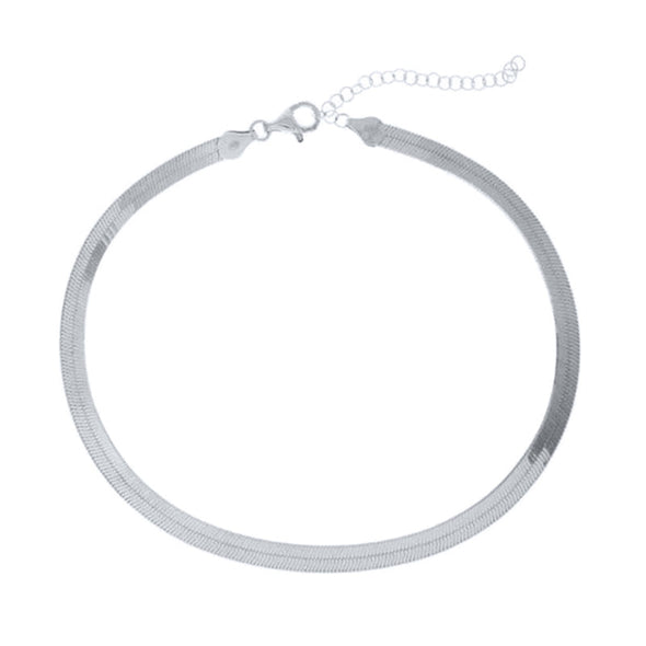 Montaigne Sterling Silver Necklace plated in Rhodium