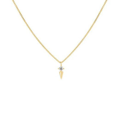 Venice Sterling Silver Pendant plated in 18K Gold