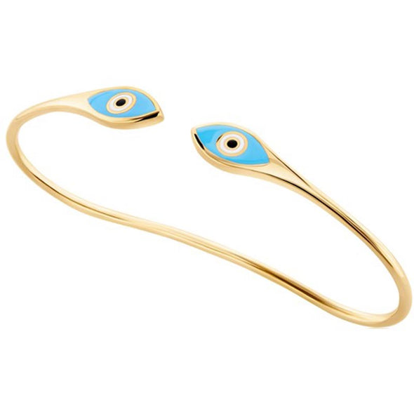 Eyes Palm Jewel in Brass plated in 18K Gold