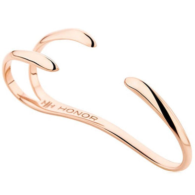 Claws Palm Jewel in Brass plated in 18K Rose Gold