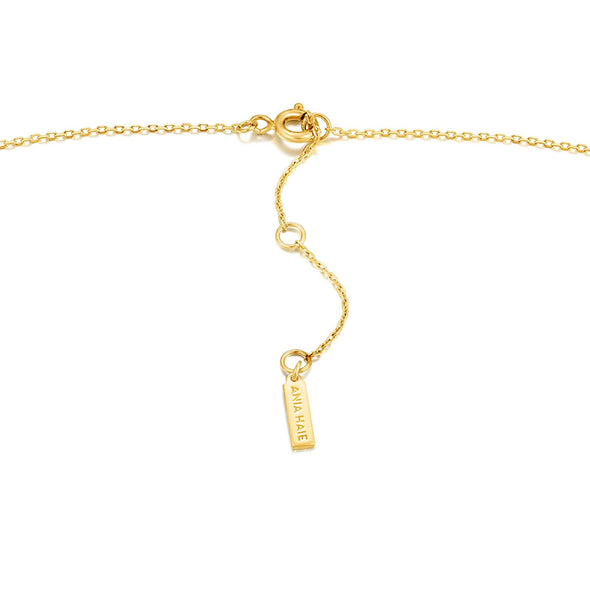 Κολιέ Turquoise Drop Pendant σε Ασήμι 925 με επιμετάλλωση σε Χρυσό 14Κ